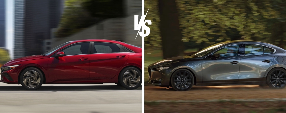 2025 Hyundai Elantra vs 2025 Mazda3