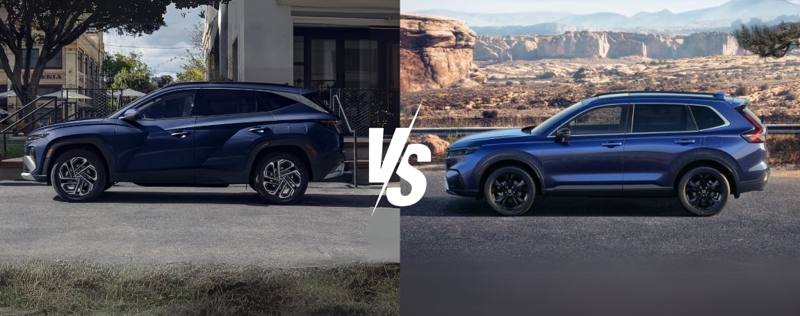 2025 Hyundai Tucson vs 2025 Honda CR-V