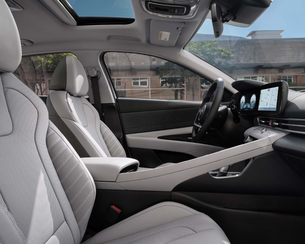 Sleek Design and Interior Comfort