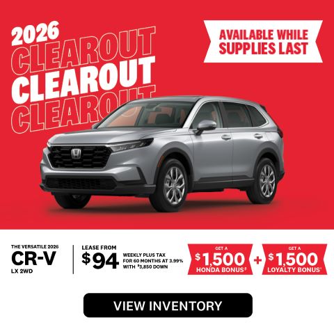 Honda CR-V Hybrid Offer