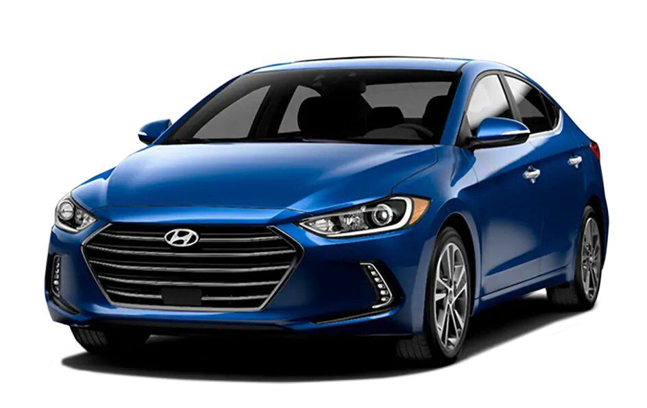 Blue car