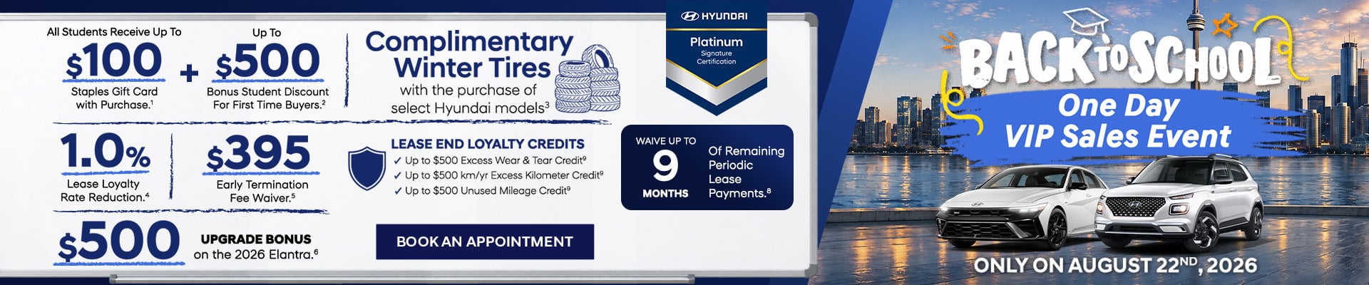 Back-to-School Sales Event