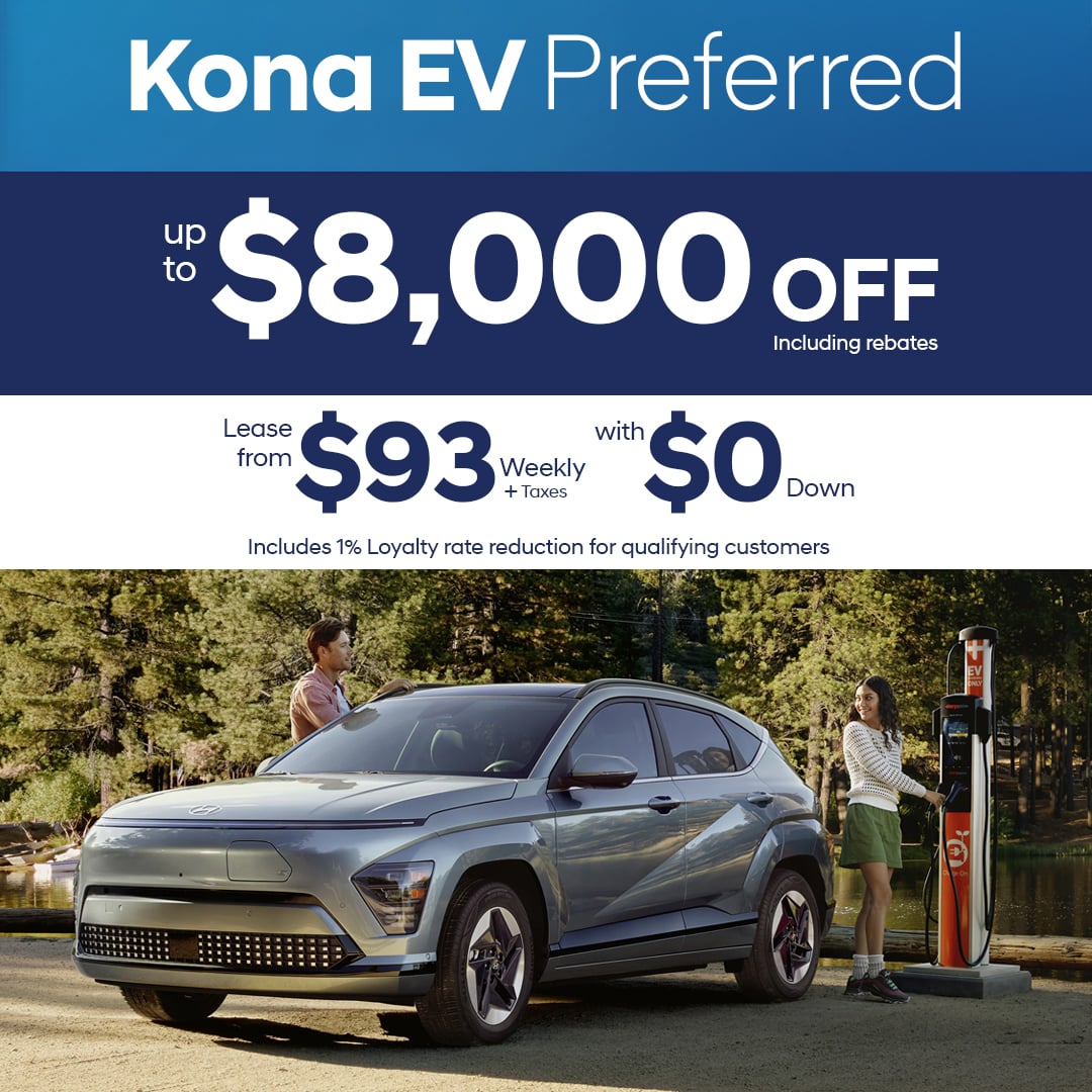 Hyundai Kona EV Lease Offer