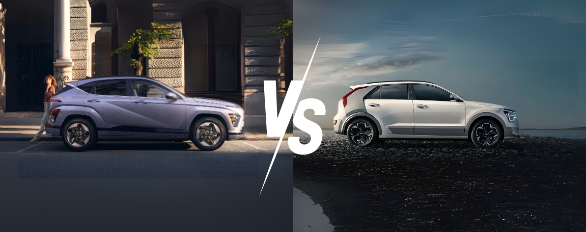 Electric Showdown: The 2025 Hyundai Kona Electric vs Kia Niro EV