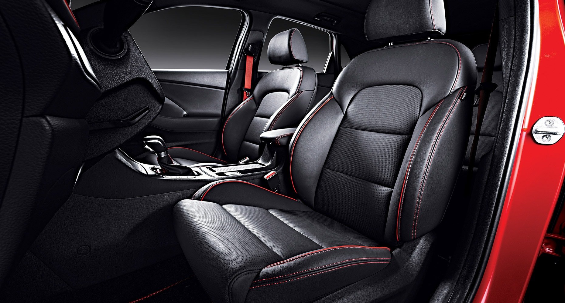 Ventilated front seats