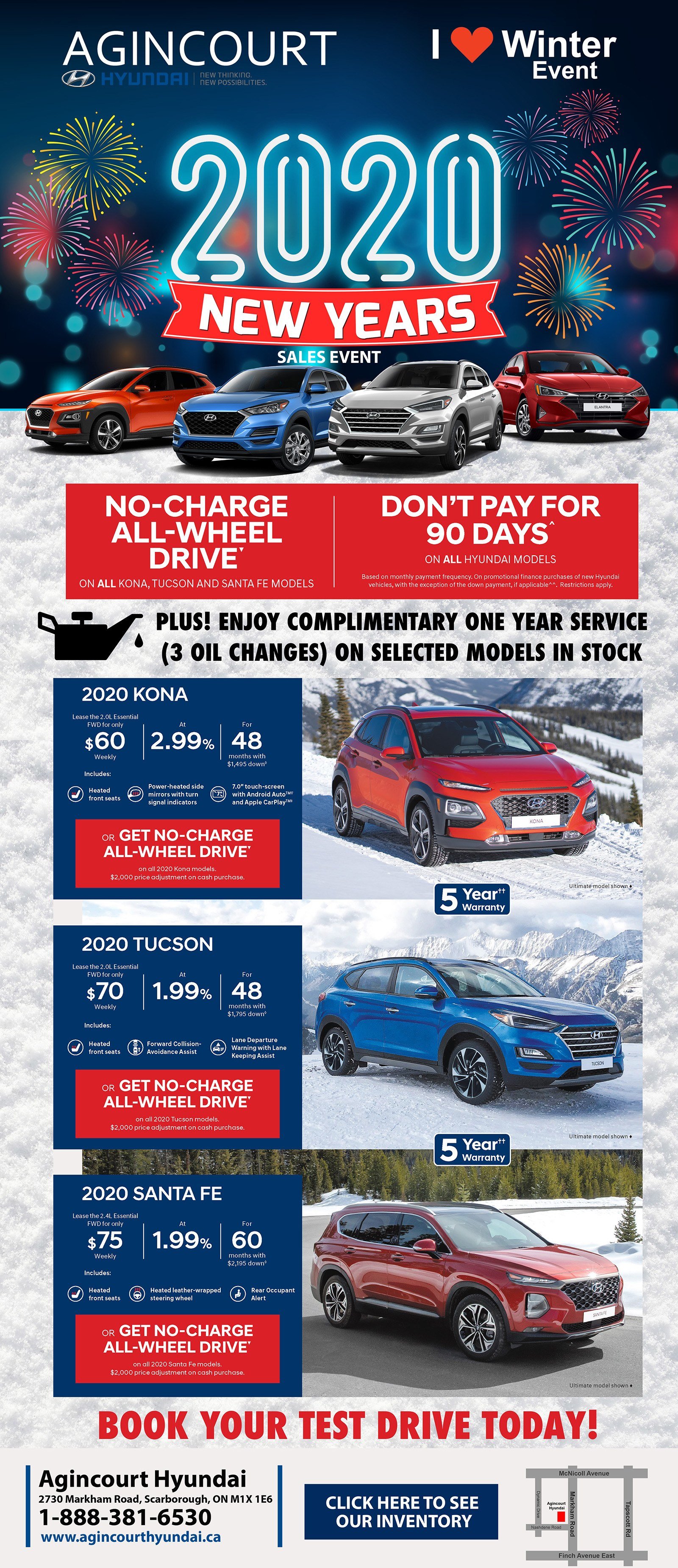 New Years Sales Event