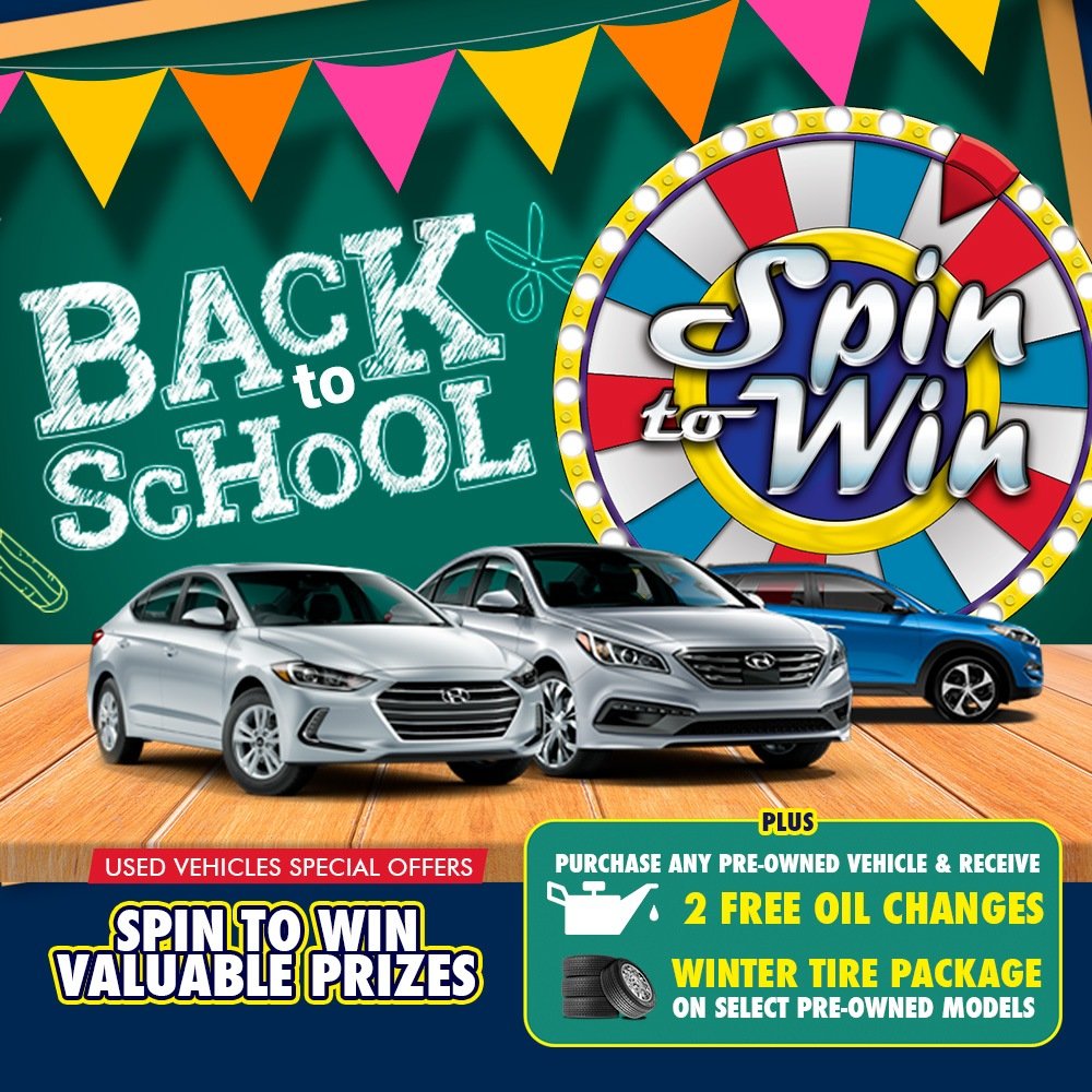 Back To School Sales Event - Used Vehicles promo