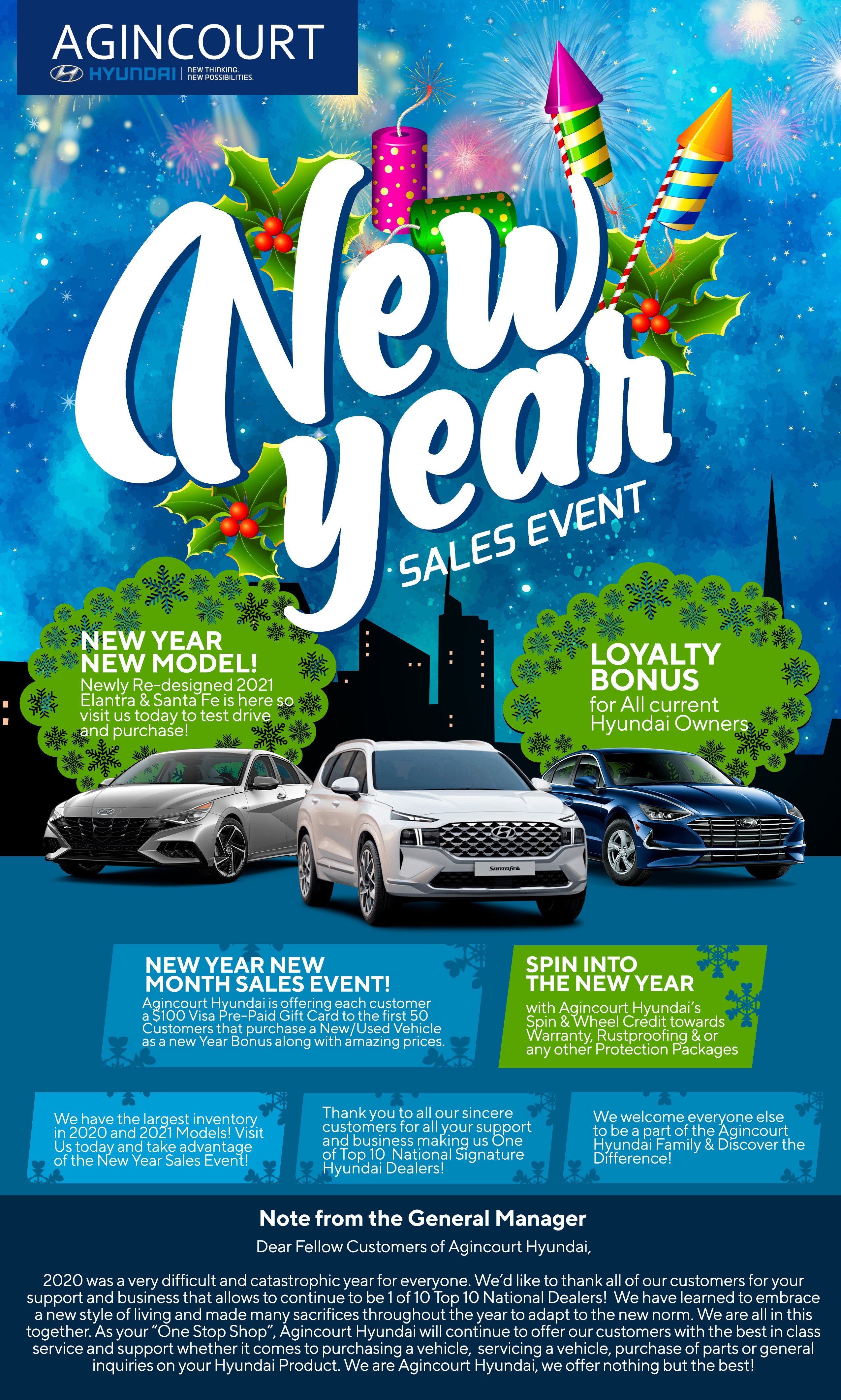 New Year Sales Event