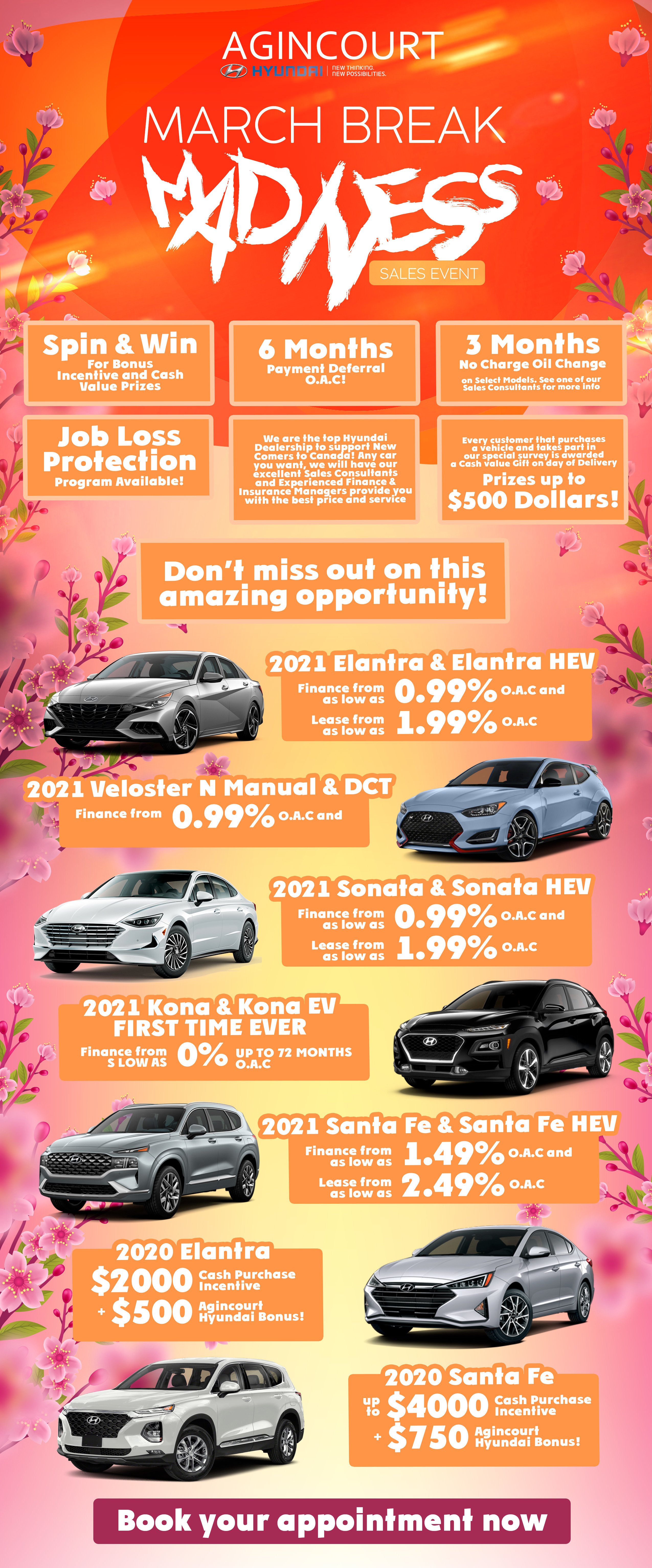 March Break Madness Sales Event