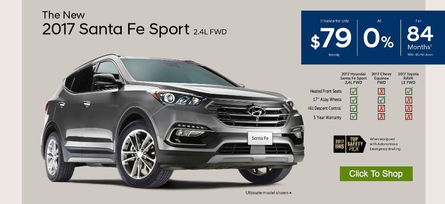 Shop The 2017 Santa Fe Sport
