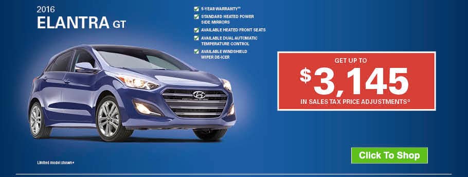 Shop 2016 Elantra GTs!