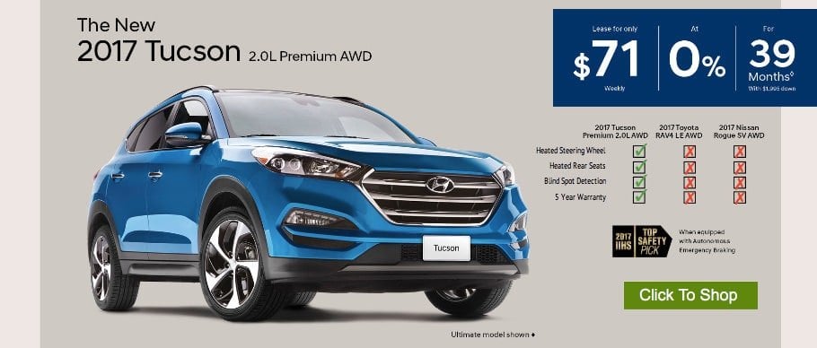 Shop The 2017 Tucson Premium AWD