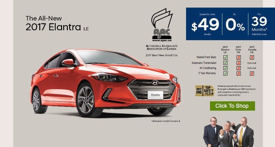 Shop The 2017 Elantra LE
