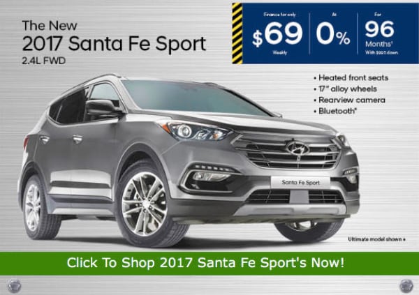 Shop 2017 Santa Fe Sport's Now!