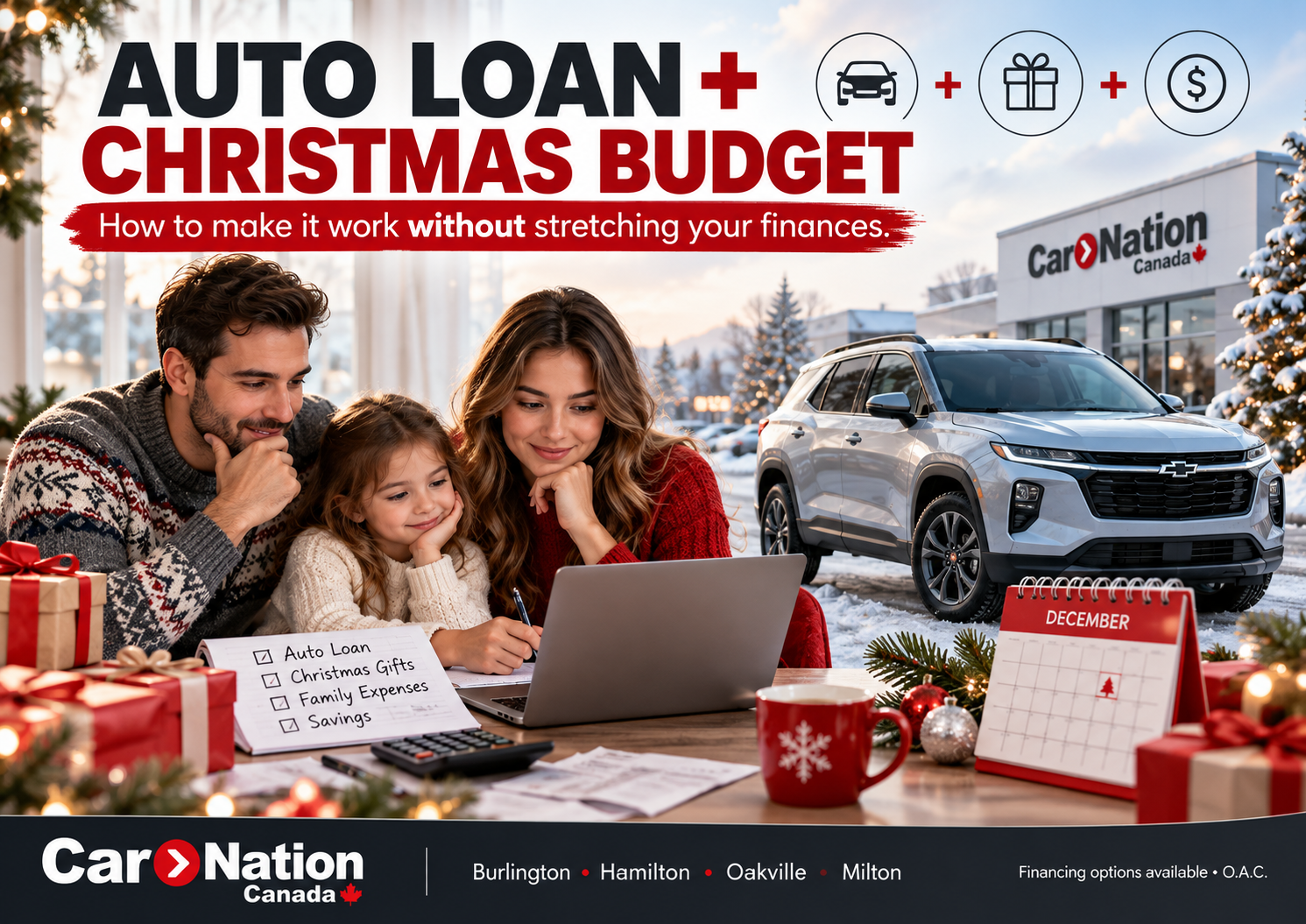 Managing an Auto Loan During Christmas: How to Keep Your Car Payment and Holiday Budget Under Control
