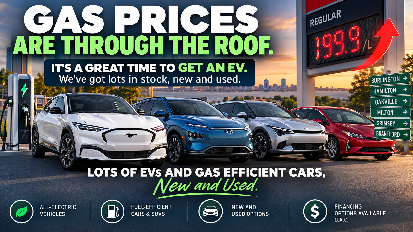 Gas Prices Are High Is Now the Right Time to Buy an EV or Fuel-Efficient Car in Ontario