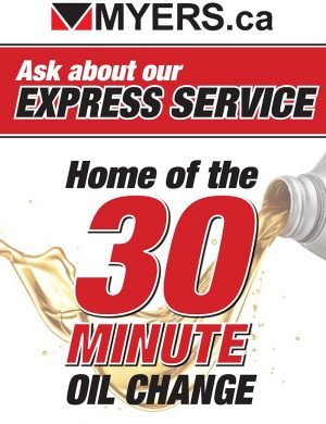 Myers Express Service 30 Minute Oil Change