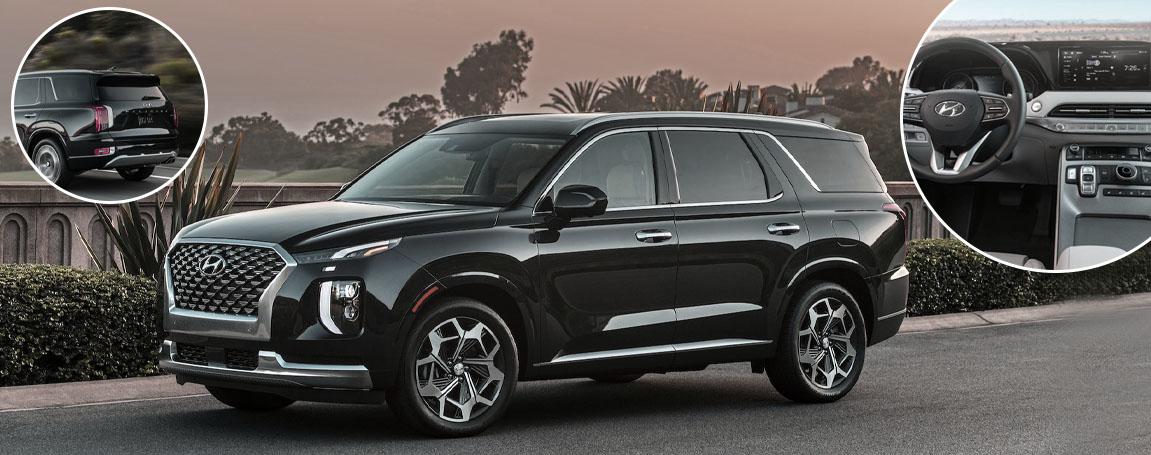 2021 Hyundai Palisade Interior and Exterior design
