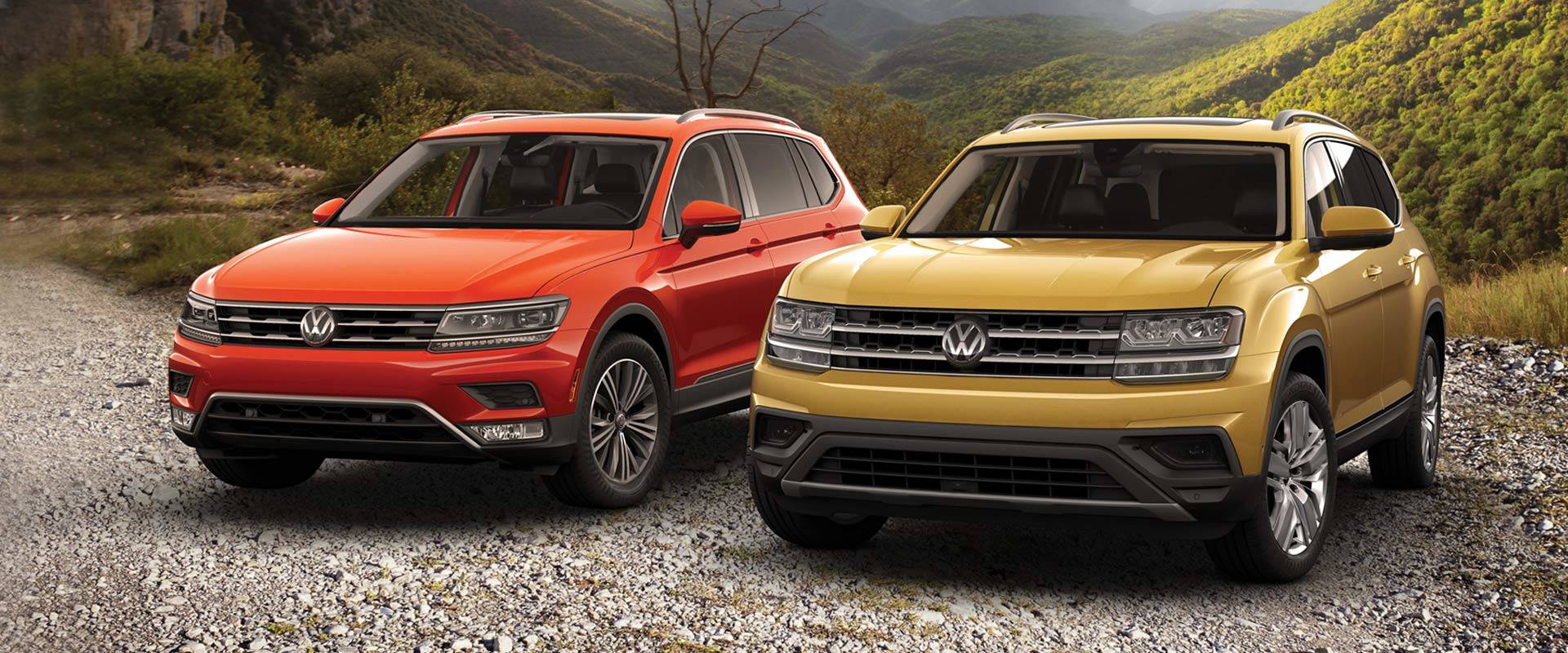 Used Volkswagen vehicles.