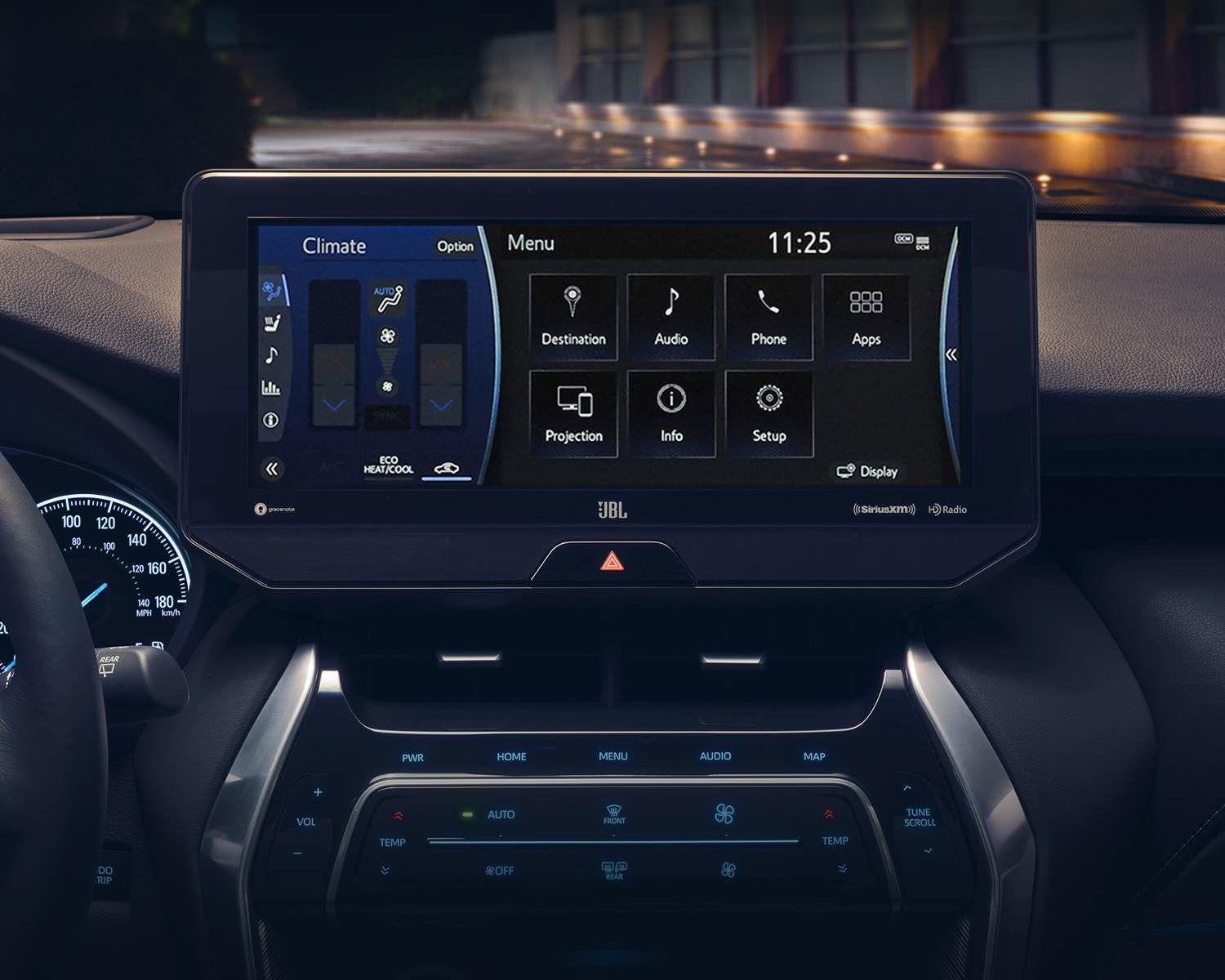 2021 Toyota Venza Display