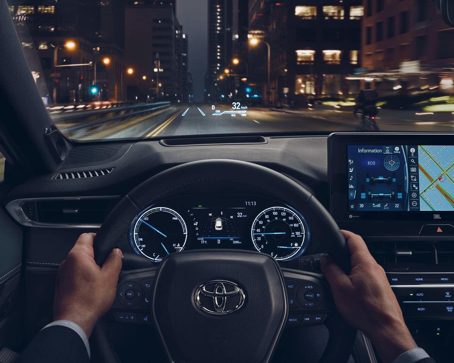 2021 Toyota Venza HUD