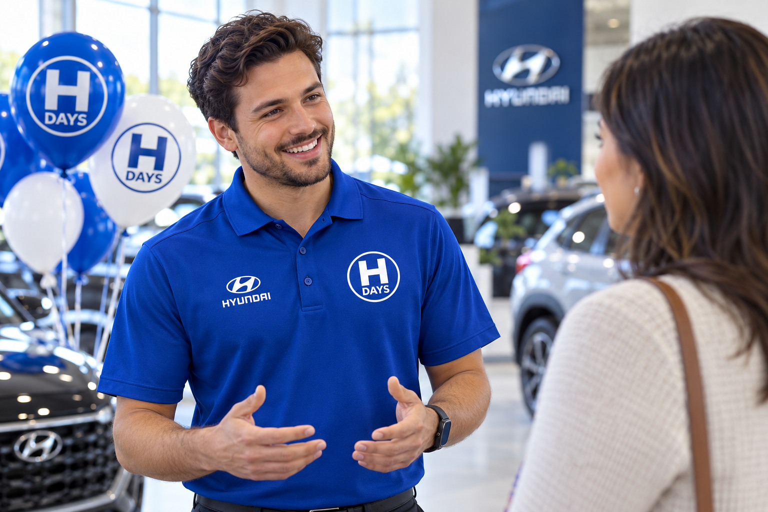 Rexdale Hyundai showroom conversation